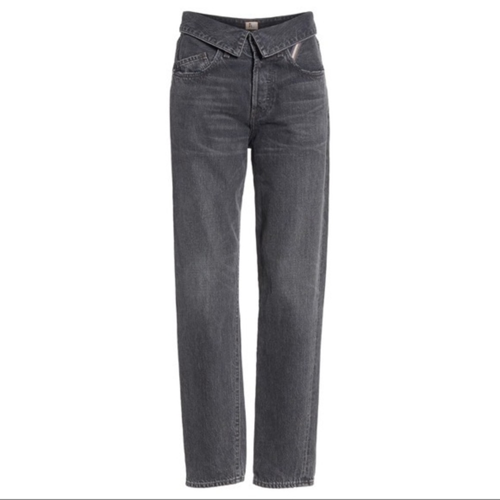 JEAN ATELIER Flip Fold Over Jeans